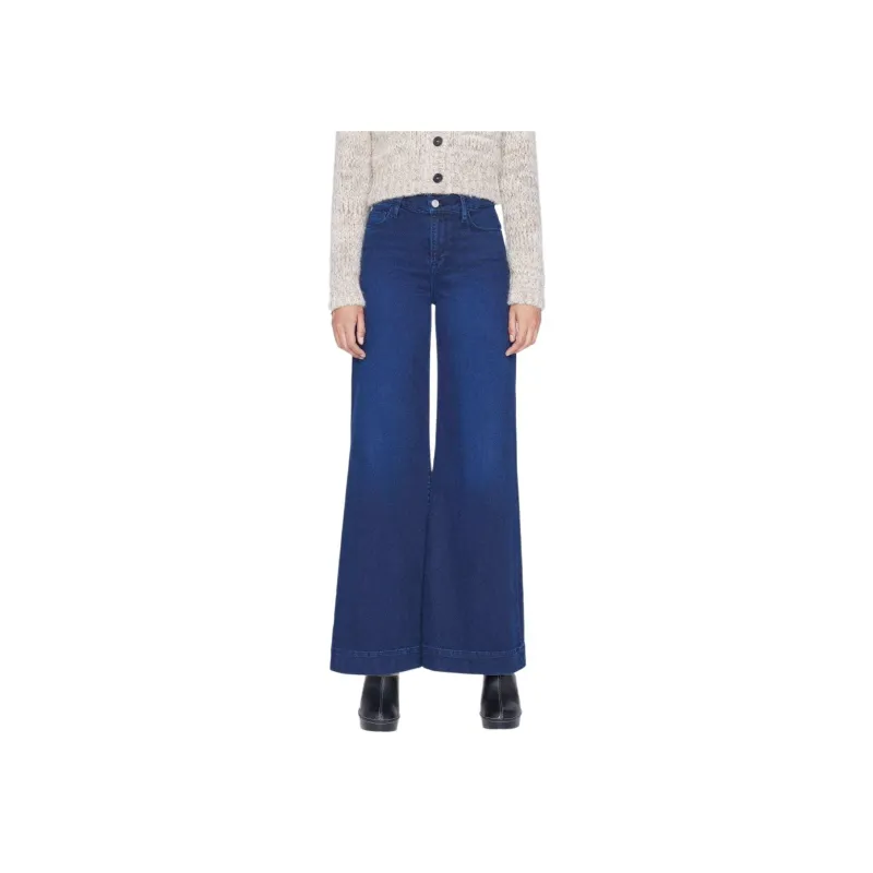 FRAME Le Palazzo High-rise Wide-leg Jeans-3