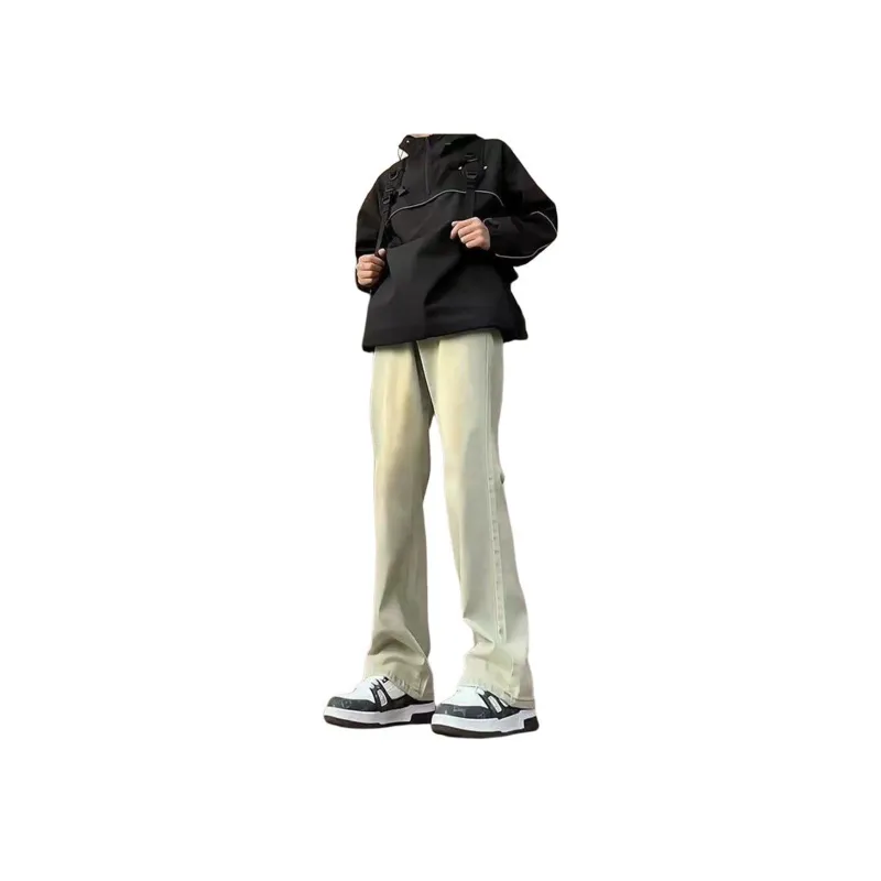 VIPGOOSE Jeans Unisex Yellow Mud-0