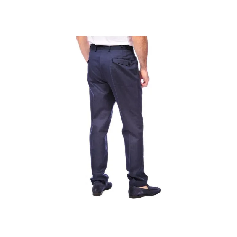 DANIELE ALESSANDRINI Suit Trouser Men's Blue-1