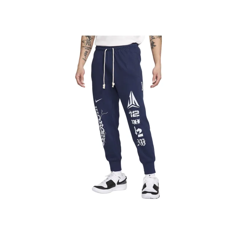 Nike Knitted Sweatpants Men's Marine Blue-0