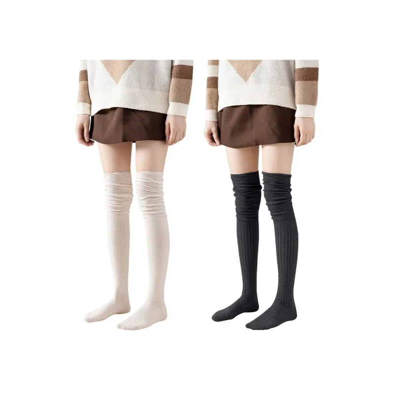 AOKANG Thigh high Socks Women's Combo Set-9