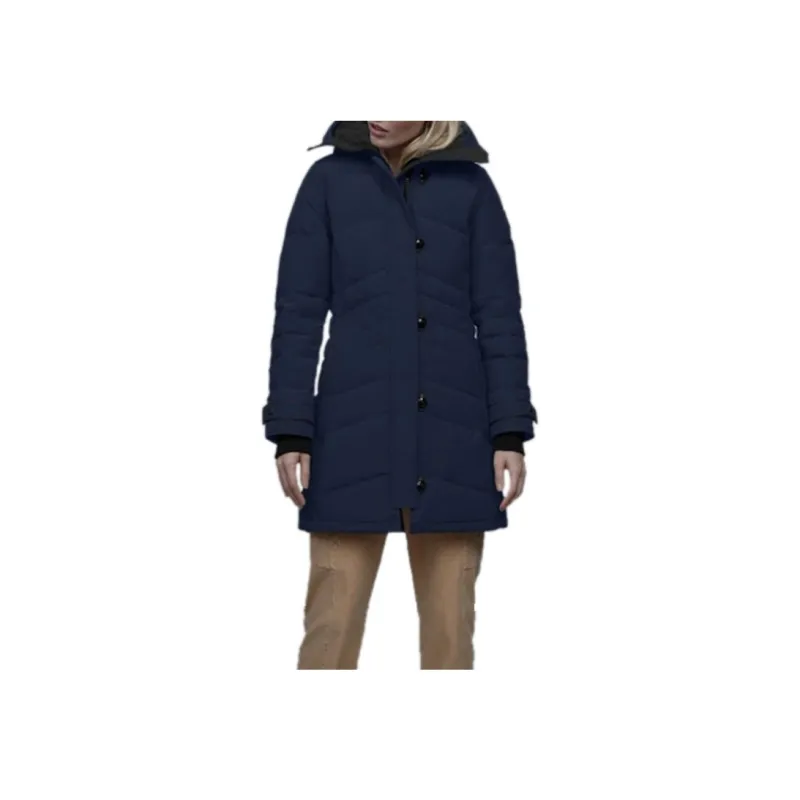 Canada Goose Lorette Logo Patch Parka-2