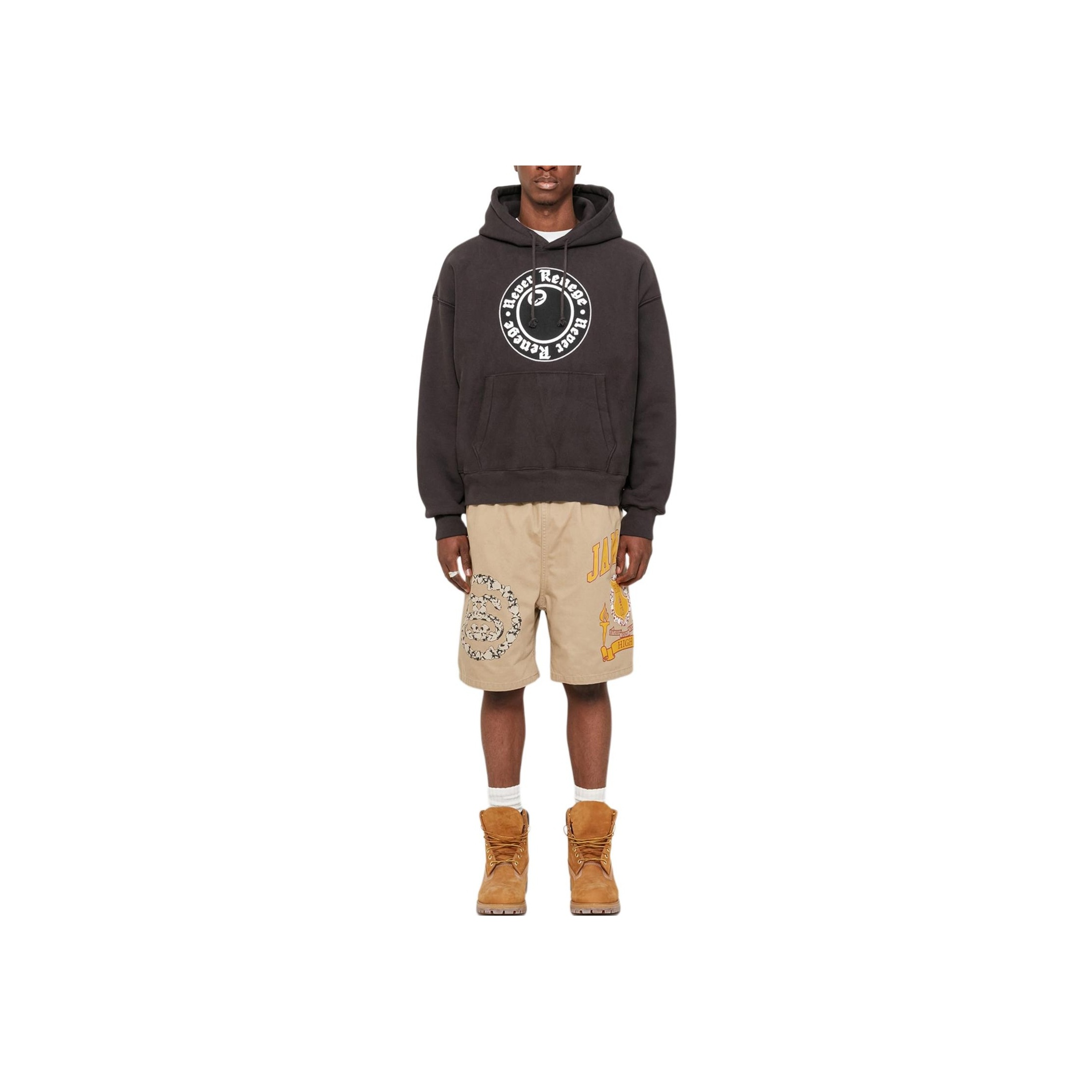 Stussy X Denim Tears Graphic Hoodie - POIZON