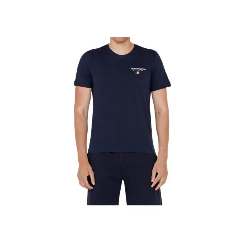 AERONAUTICA MILITARE 다크 블루 남성 티셔츠
