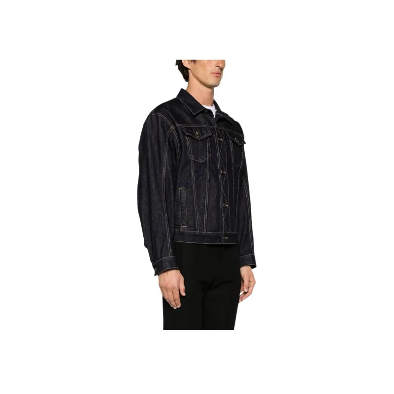 Alexander McQueen Button Up Denim Jacket-4