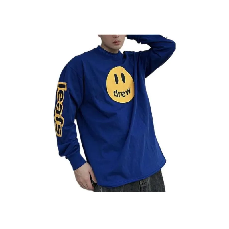 Drew House x Maple Leafs FW22 T Shirt Unisex Blue-2