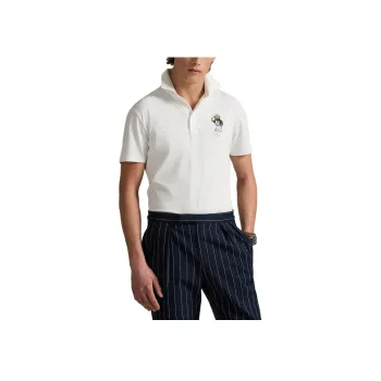 Ralph Lauren Polo Shirt Men's Porcelain White