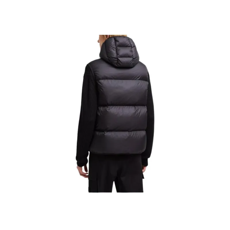 Moncler Zip Up Hooded Padded Gilet-3