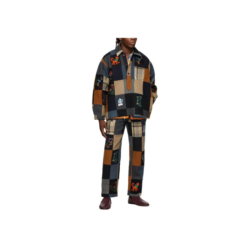 BODE Jackets Men Blue-1