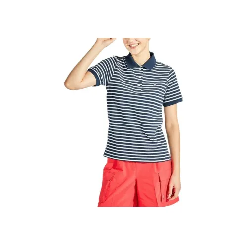 MUNSINGWEAR 마린 블루 여성 폴로 셔츠