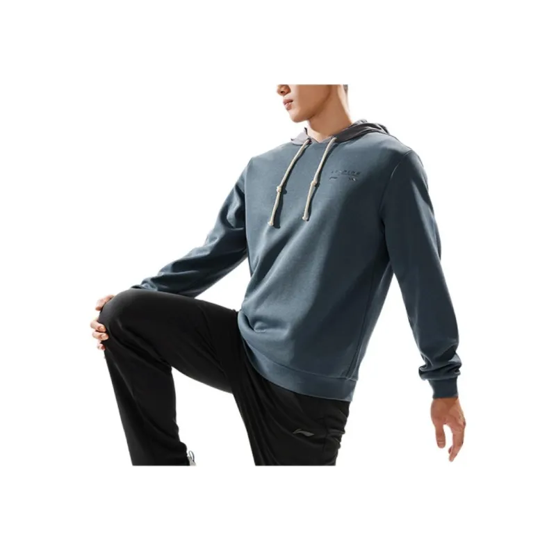 LiNing Fitness Series Sweatshirt Men's Snail Dark Cyan-2