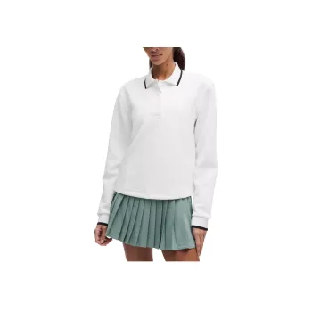 Lululemon TexturedLong Sleeve Polo Shirt Women's