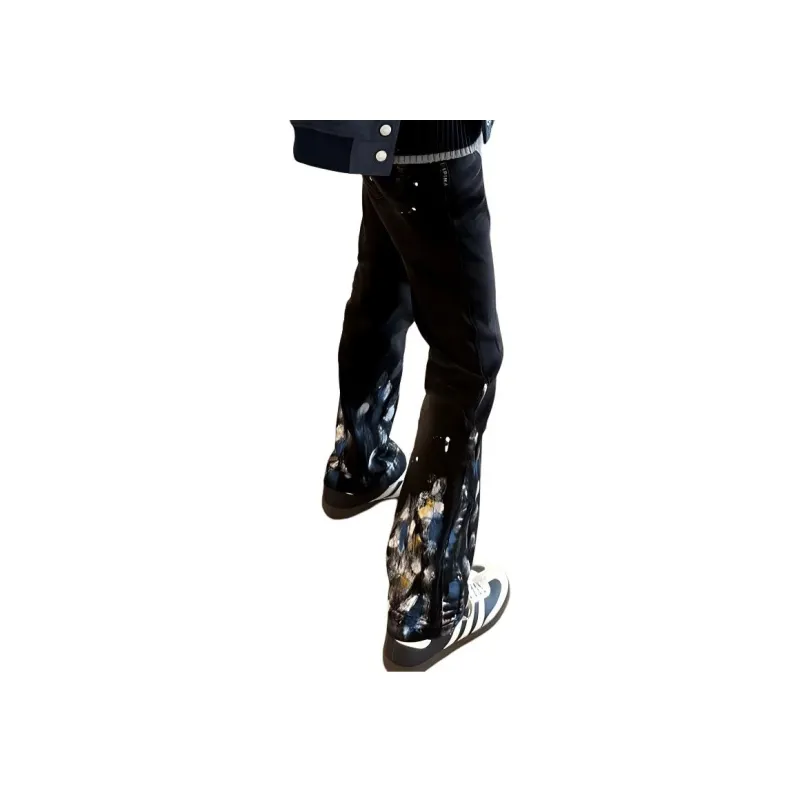 RASHOMONG Jeans Unisex Black-0