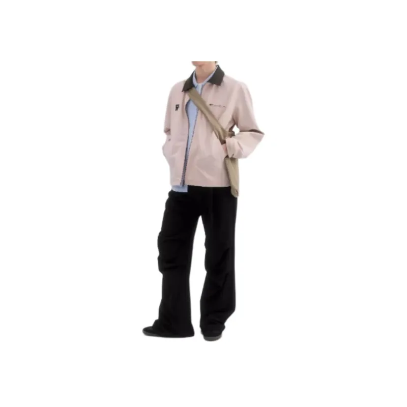 MYSAMESAME Jackets & Coats Unisex Dusty Pink In Stock-3