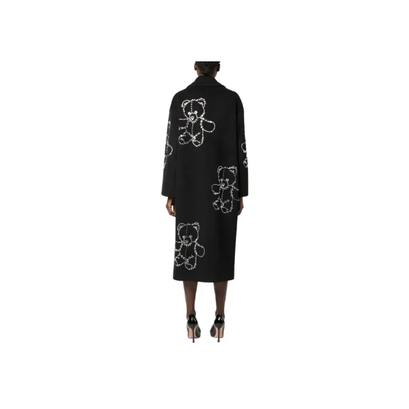 PHILIPP PLEIN Castoni Teddy Bear Oversized Coat-2