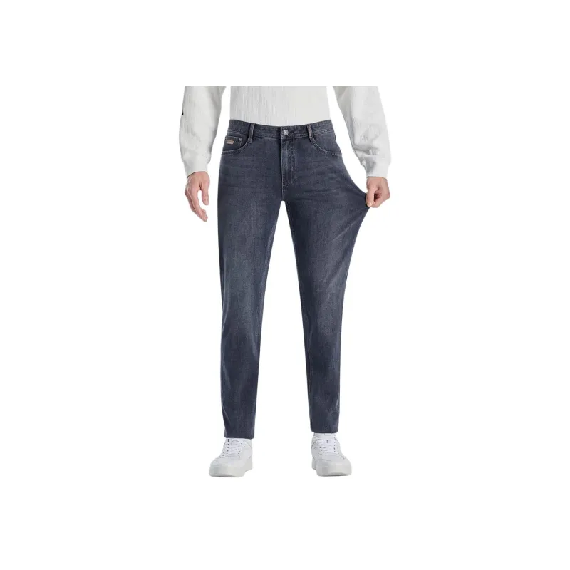 LESS IS MORE Jeans Men Blue Gray-0