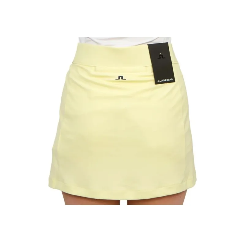 J.Lindeberg Casual Short Skirts Women's Yellow-1