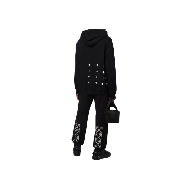 OFF WHITE Chain Arrow Slim Sweatpants-3