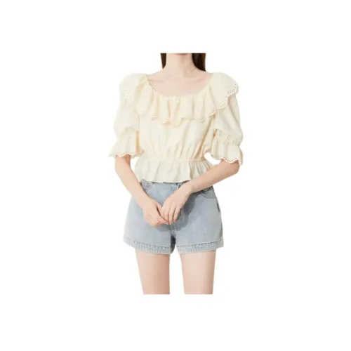 Caroline 여성 쉬폰 셔츠