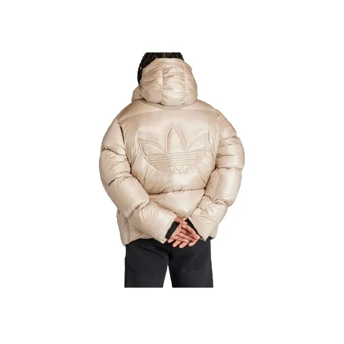 Adidas Originals Heavyweight Down Puffer Jacket Down Jacket Men's Light Khaki-3