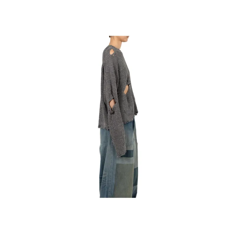 Maison Mihara Yasuhiro SS25 Knitwear Women's Gray-4