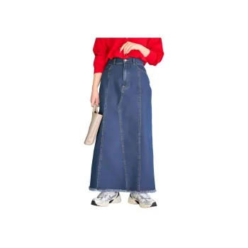 FREAK'S STORE Denim Long Skirt Women's Blue