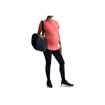 Nike M One Women's Dri-FIT Slim-Fit Short-Sleeve Top Maternity
