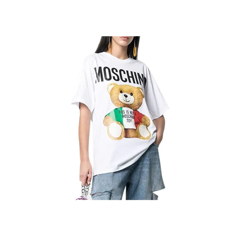 MOSCHINO T Shirts Women's White-3