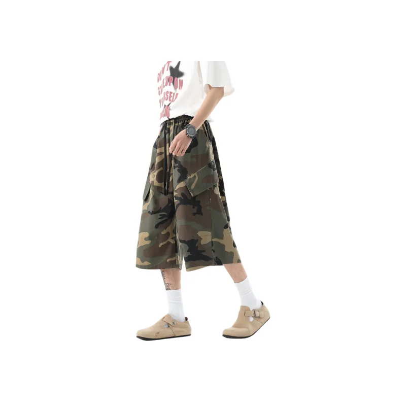 SXSY Cargo Shorts Unisex Camouflage-6