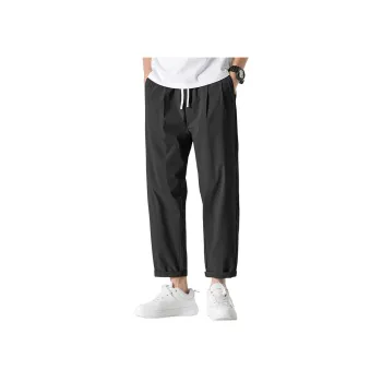 WOOD SOON Ice Silk Pants For Teenagers Cooling And Thin Pants Men's