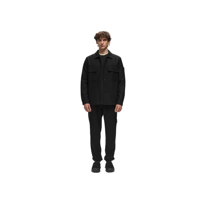 STONE ISLAND Ghost Piece Button Up Overshirt-1