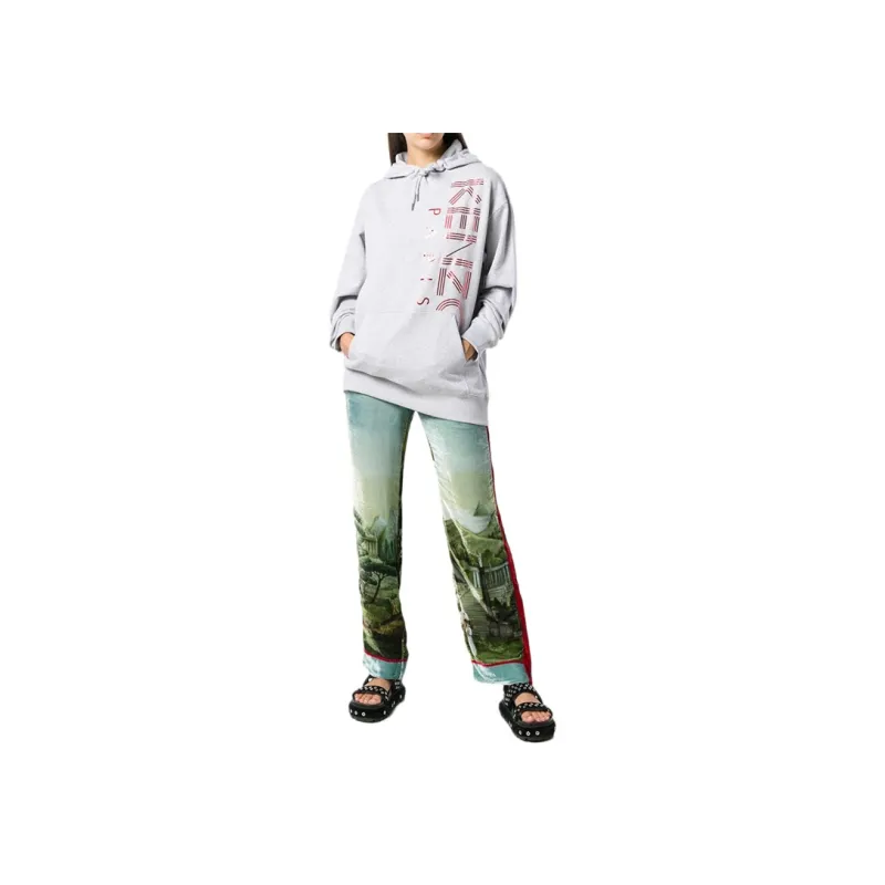 KENZO SS21 Sweatshirt Women's Gray-1