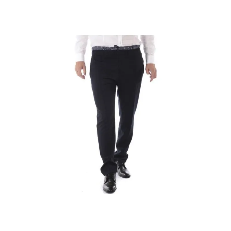 DANIELE ALESSANDRINI Casual Pants Men's Blue-0