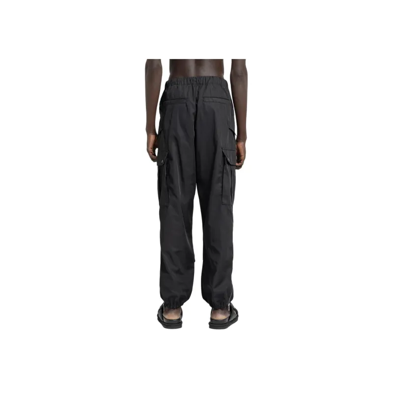 DRIES VAN NOTEN Water Repellent Drawstring Cargo Trousers-3