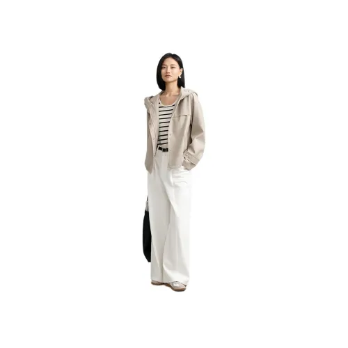 IHIMI 카키 여성 자켓