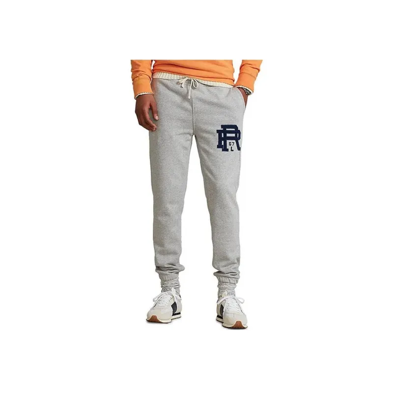 Polo Ralph Lauren Knitted Sweatpants Men Gray-0