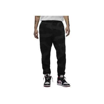 Jordan AirWordmark Collection Knitted Sports Pants Men's Gray Black