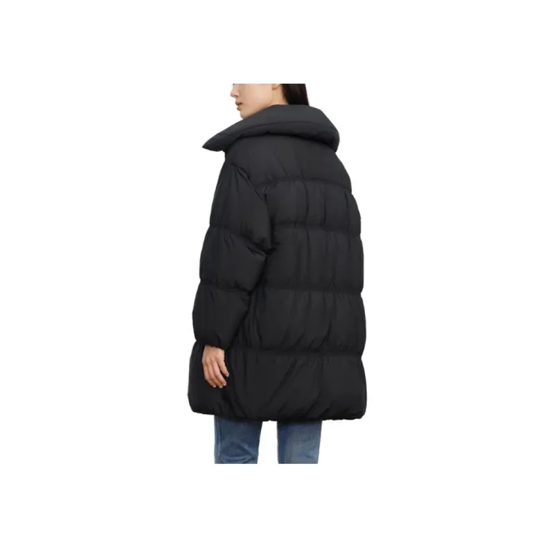 JZ. ANNAKRO Down Jackets Women's Plain Black-2