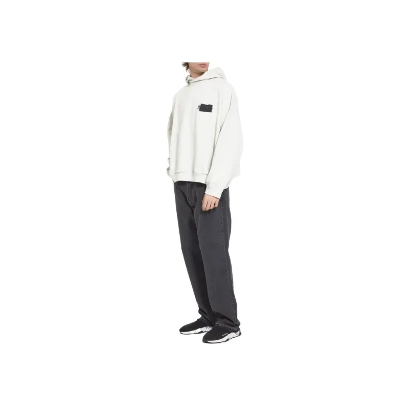 Balenciaga Sweatshirt Loose Fit Style Men's Beige-1