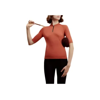 HERMES Raglan Sleeve T Shirt Women's Orange