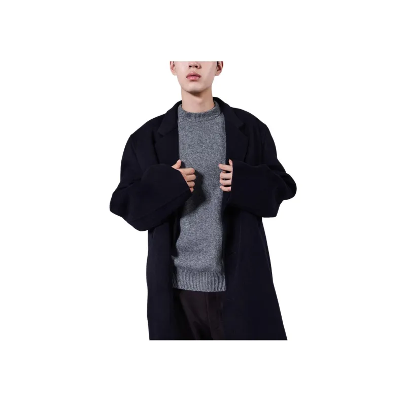 PRADA SS25 Cashmere Sweater Men's Gray-2