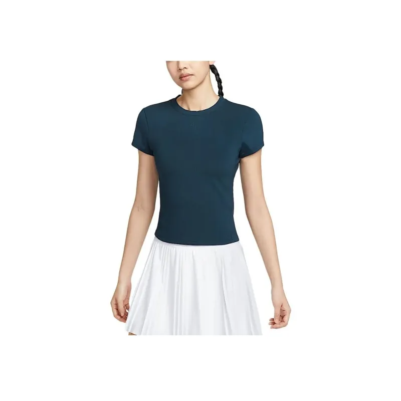 Nike Court AdvantageDri Fit T Shirt Women's Deep Sea Blue-0