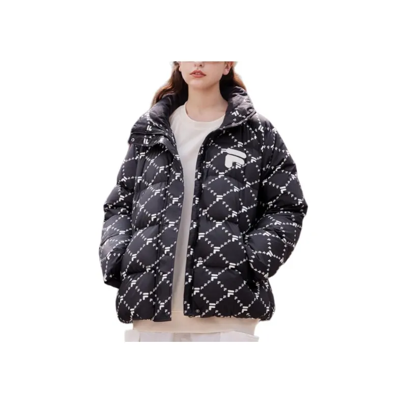 FILA Down Jackets Women's Black-1