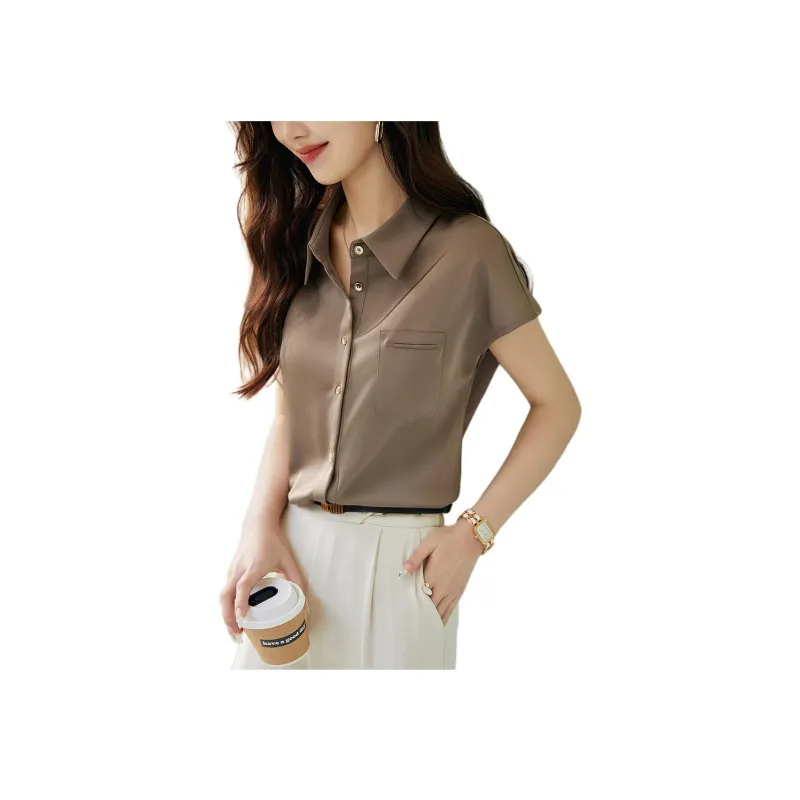 XWI Shirts Women's Coffee-0