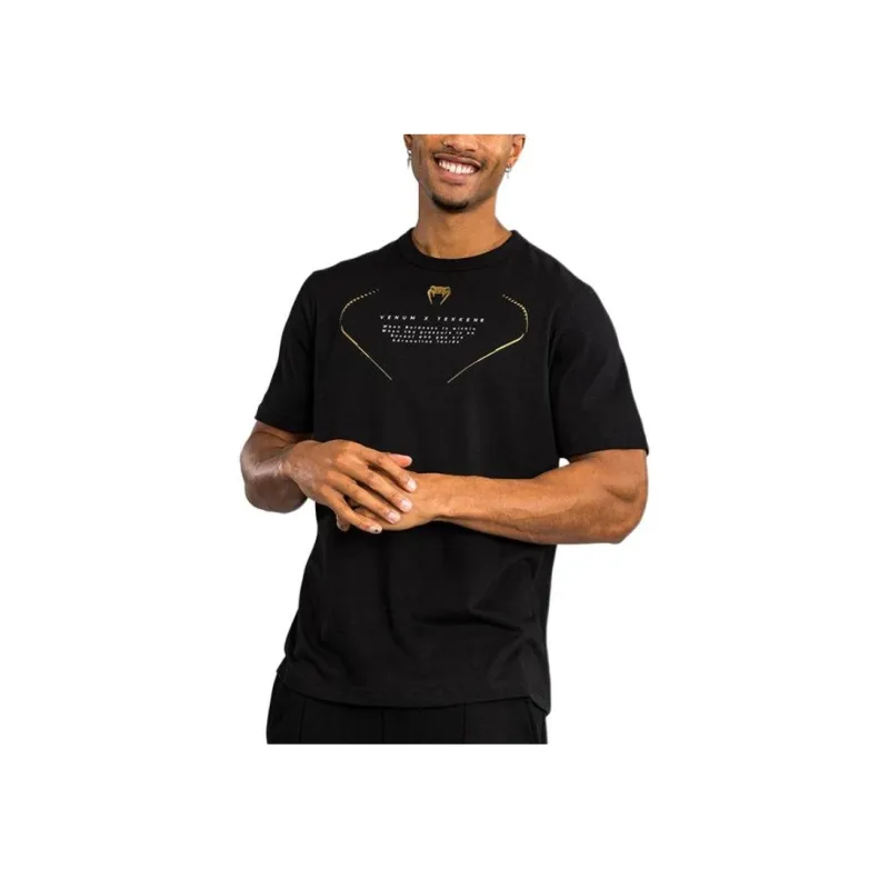 VENUM x Tekken 8 T Shirt Men's Black/Gold/Red-1