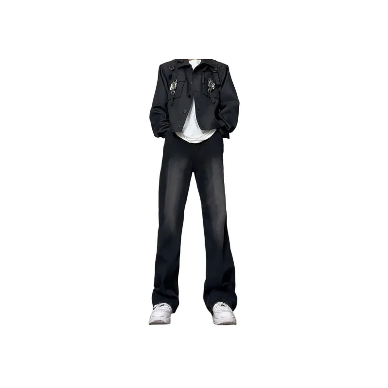 FONDLOOK Jeans Unisex-5