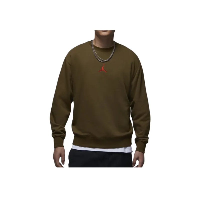 Jordan Sweatshirts Men Olive-2