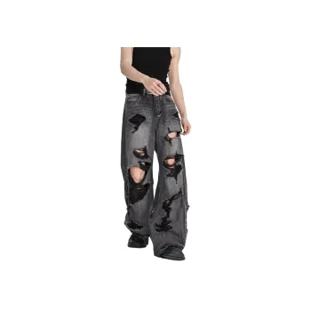 POLAR BEAR Jeans Unisex Black