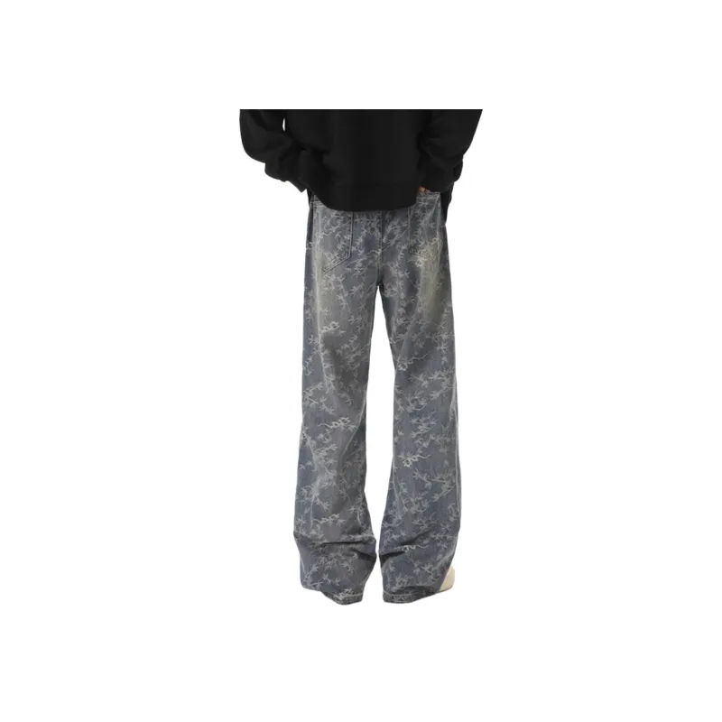 PANDA ADEVIL Jeans Unisex Blue-1