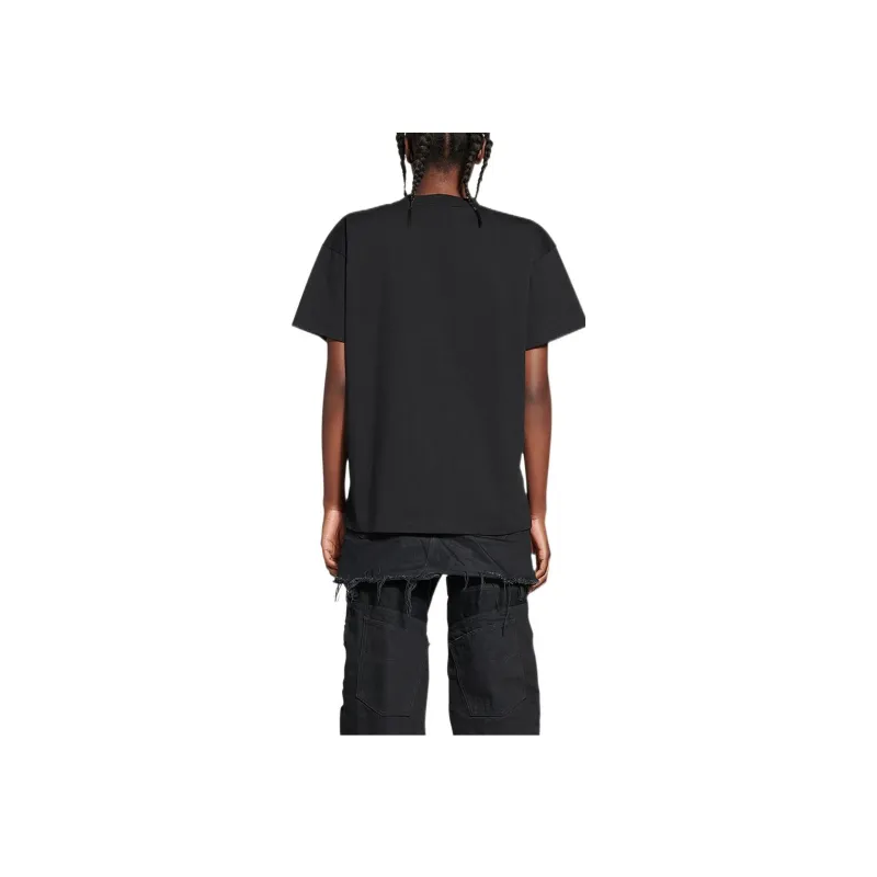 Balenciaga Chinese Valentine's Day T-Shirts Women's Black-2